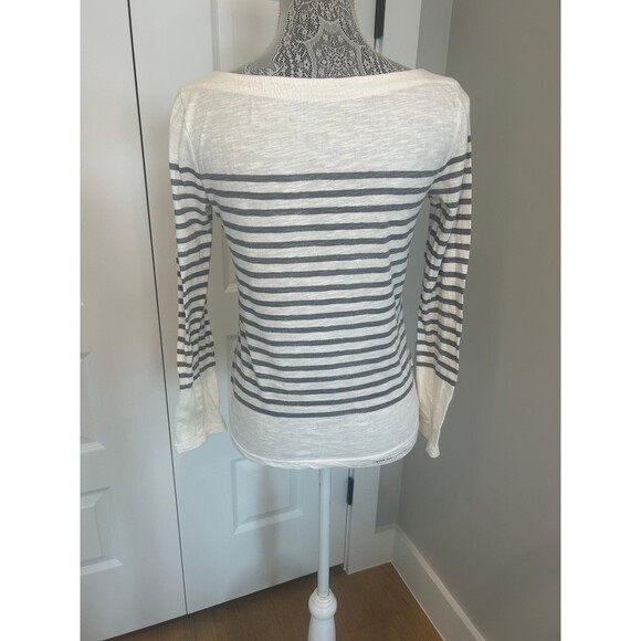 ANN TAYLOR LOFT SHIRT 3/4 LENGTH SLEEVES - Picture 3 of 5